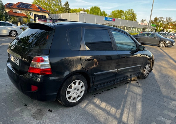 Honda Civic cena 6700 przebieg: 231331, rok produkcji 2004 z Warszawa małe 37